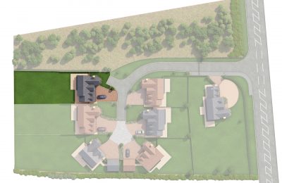 The Coppice - Plot 6 - Aspen House - Site Plan