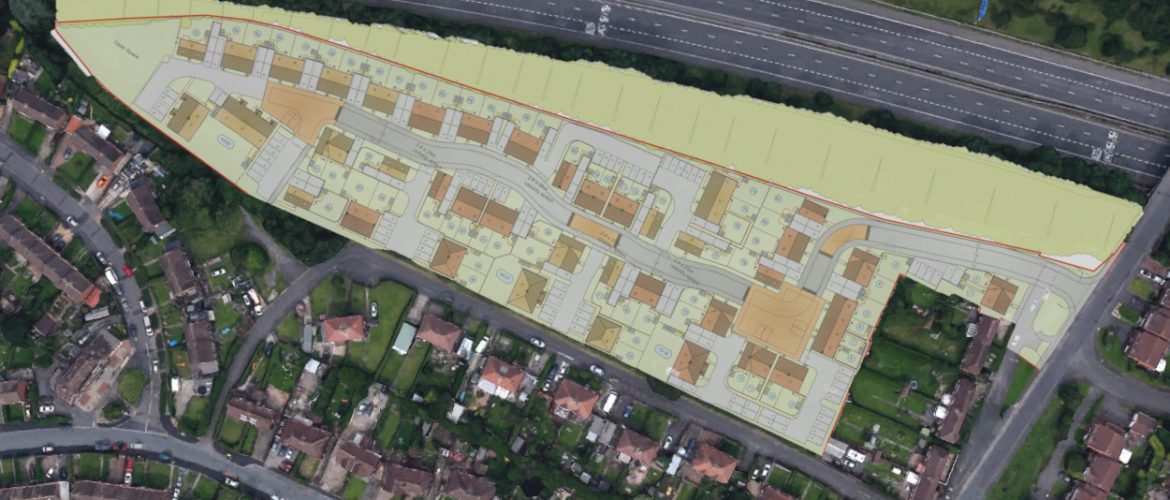 Grove Road, Overdale, Telford Indicative Site layout